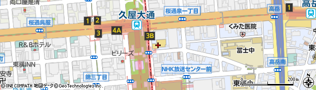 日比谷通商株式会社　名古屋支店周辺の地図