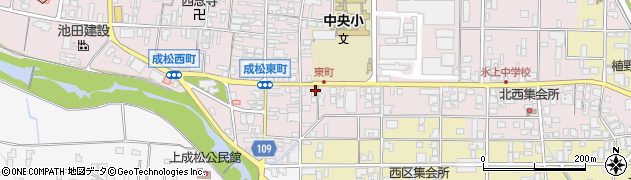 大十堂・菓子店周辺の地図