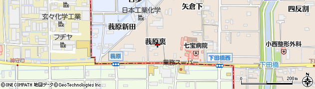 愛知県あま市七宝町下田莪原裏1478周辺の地図