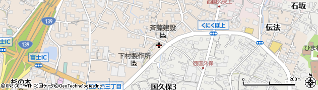 ローソン富士伝法店周辺の地図