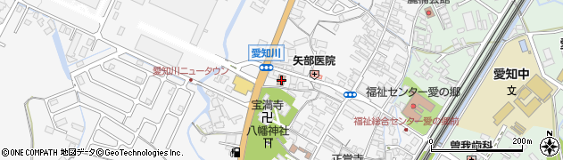 愛知川郵便局 ＡＴＭ周辺の地図