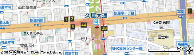 愛知県名古屋市中区錦3丁目48周辺の地図