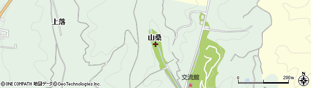 愛知県豊田市西中山町山桑周辺の地図