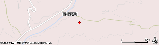 愛知県豊田市西樫尾町元寺周辺の地図