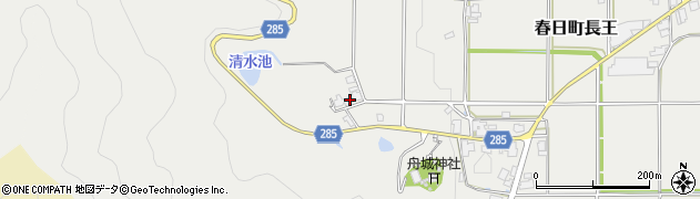 兵庫県丹波市春日町長王449周辺の地図