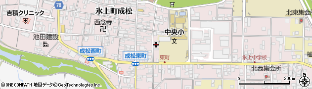 サンケイ新聞成松販売所周辺の地図