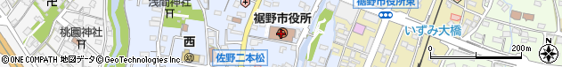 静岡県裾野市周辺の地図