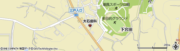 大石歯科医院周辺の地図