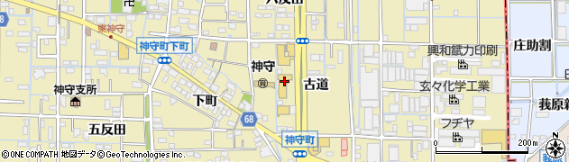 愛知ダイハツ津島店周辺の地図