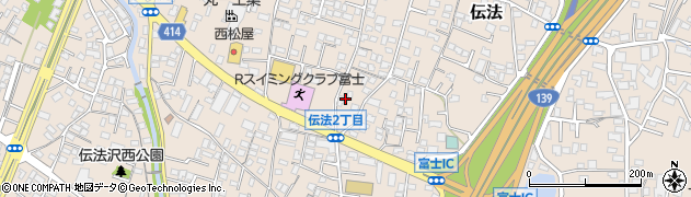 静岡県富士市伝法2569周辺の地図