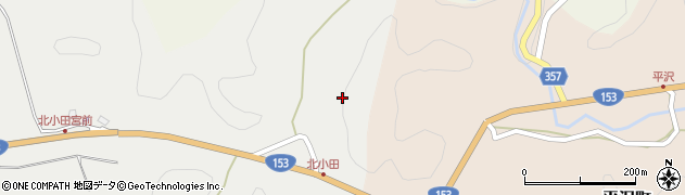 愛知県豊田市北小田町向イ周辺の地図