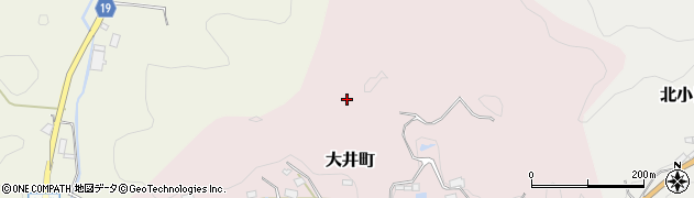 愛知県豊田市大井町（ノリゴイ）周辺の地図