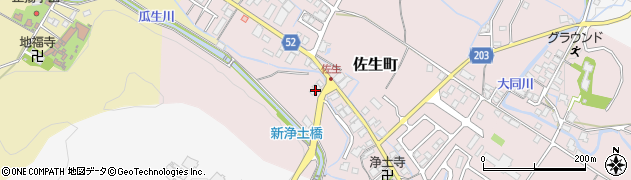 滋賀県東近江市佐生町139周辺の地図
