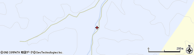 京都府京丹波町（船井郡）上大久保（岩谷）周辺の地図