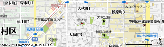 慈済寺周辺の地図