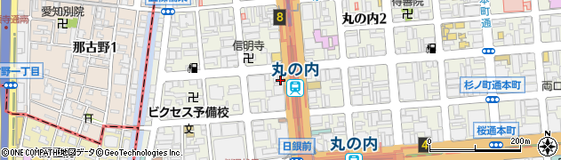 株式会社フォーカスシステムズ　名古屋サテライトオフィス周辺の地図
