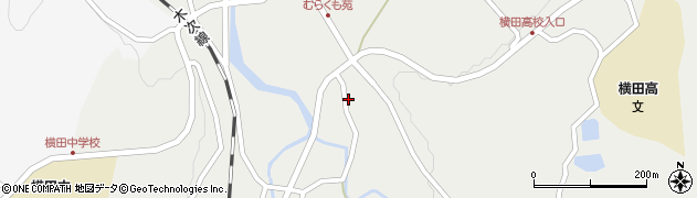 島根県仁多郡奥出雲町稲原2215周辺の地図