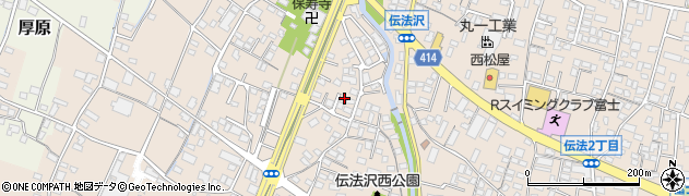 静岡県富士市伝法1631周辺の地図