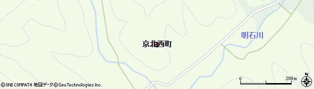 京都府京都市右京区京北西町周辺の地図