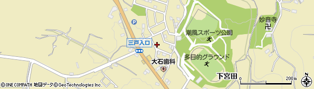 赤坂公園周辺の地図