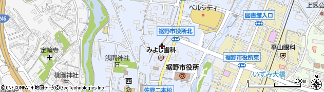 富士伊豆農業協同組合　五竜庵周辺の地図