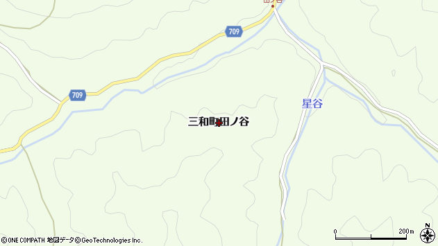 〒620-1433 京都府福知山市三和町田ノ谷の地図