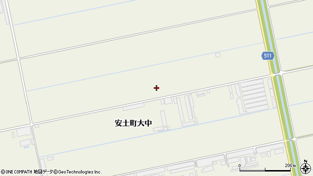 〒521-1301 滋賀県近江八幡市安土町大中の地図