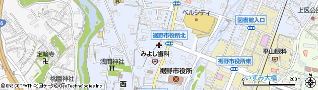 五竜庵周辺の地図