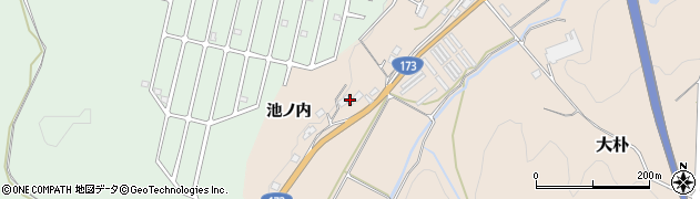 京都府船井郡京丹波町大朴岼42周辺の地図