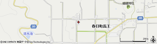 兵庫県丹波市春日町長王538周辺の地図