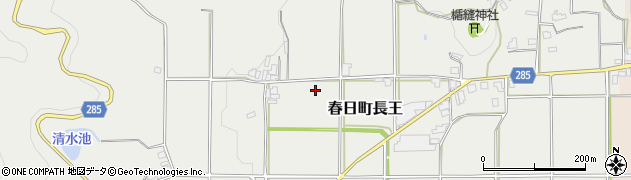 兵庫県丹波市春日町長王周辺の地図