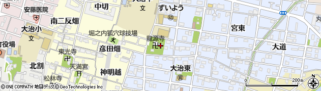 龍源寺周辺の地図