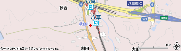 愛知県豊田市八草町石坂周辺の地図
