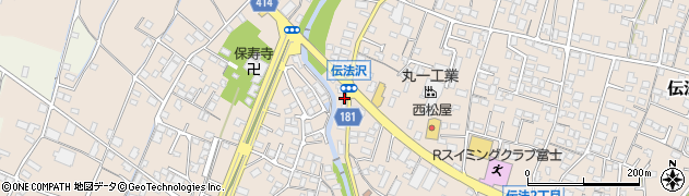 静岡県富士市伝法2687周辺の地図