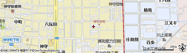 関西フローズン株式会社　津島支店周辺の地図