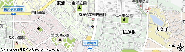 愛知県長久手市東浦1004周辺の地図