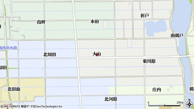 〒496-0933 愛知県愛西市戸倉町の地図