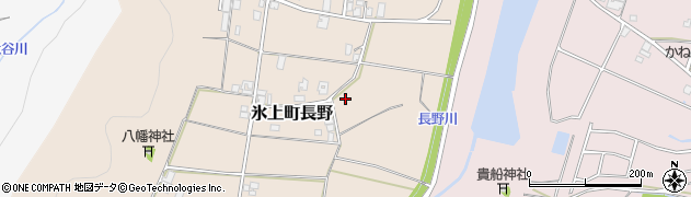 兵庫県丹波市氷上町長野周辺の地図