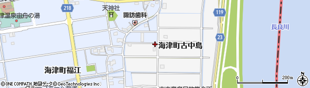 大江郵便局周辺の地図