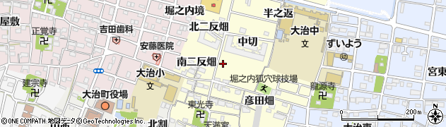 愛知県海部郡大治町堀之内屋敷代周辺の地図