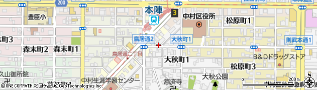 Cafe Tera周辺の地図