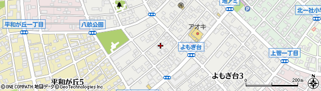 愛知県名古屋市名東区よもぎ台2丁目周辺の地図
