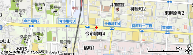 津島サンガーデン周辺の地図