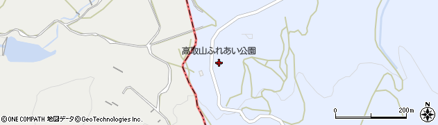 高取山ふれあい公園周辺の地図