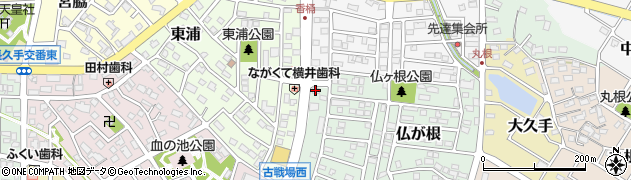 おそうじ本舗　名古屋・徳川店周辺の地図