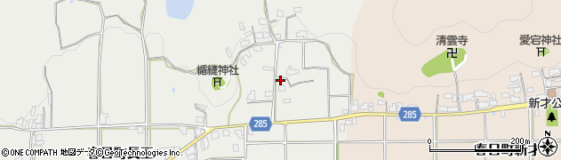 兵庫県丹波市春日町長王313周辺の地図