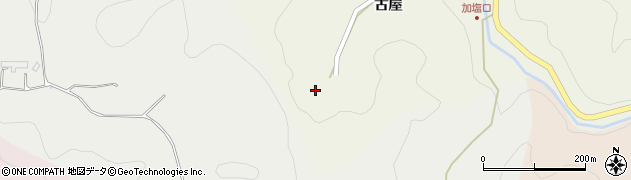 愛知県豊田市加塩町古屋12周辺の地図