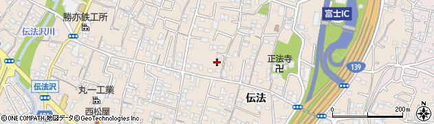 静岡県富士市伝法1783周辺の地図