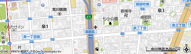 矢作ビル＆ライフ株式会社　建築事業本部周辺の地図
