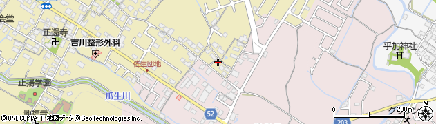 滋賀県東近江市佐野町22周辺の地図
